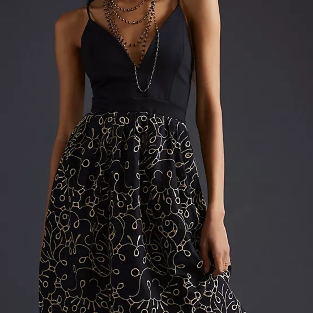 Maeve Eyelet Midi Dress
